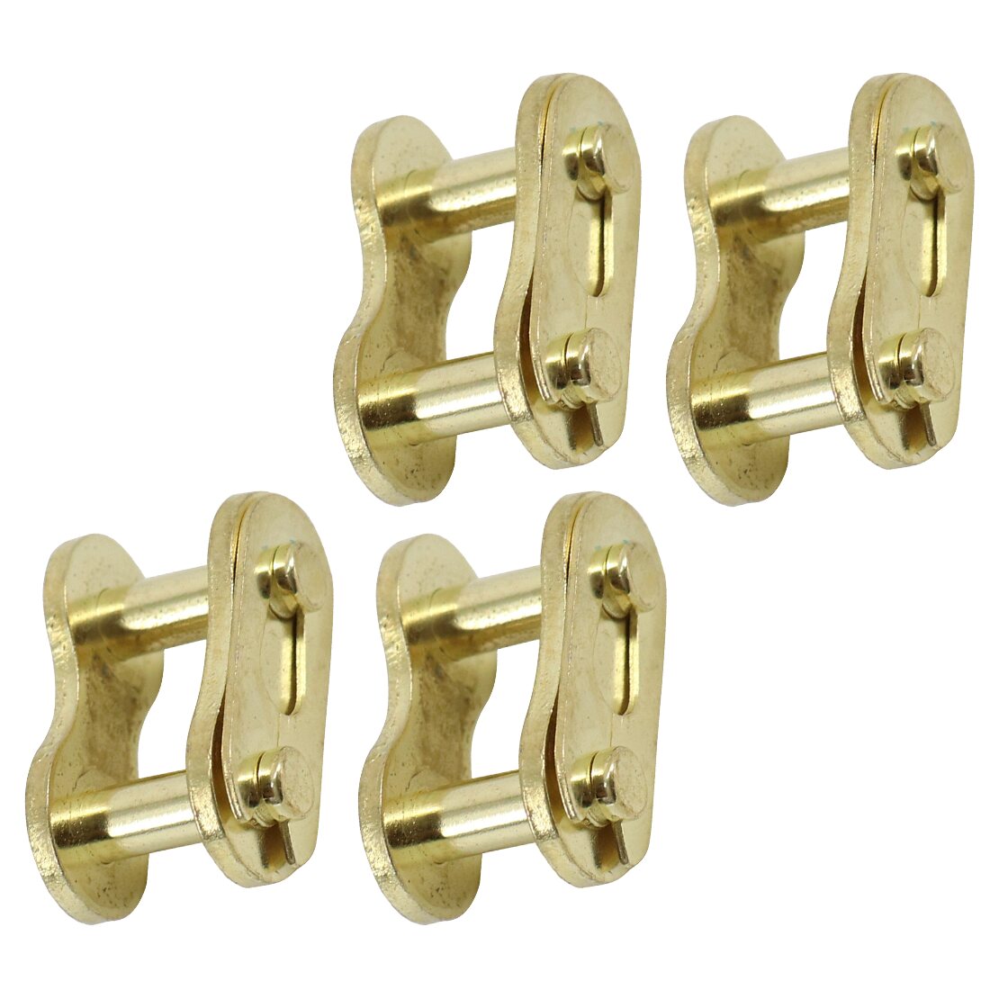 Master Link Chain - 4 Sets Gold 520 Motorrad-Kettenverbindungsclip mit