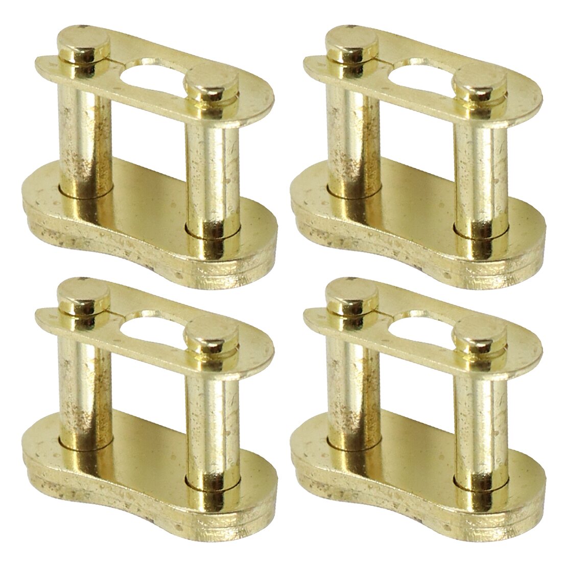 428 Chain - 4 Sets Gold 428 Motorrad-Kettenverbindungsclip mit