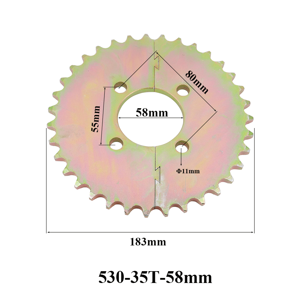 530 Split-Typ Motorrad Kettenr – 530 Chain Bewertung und Preis