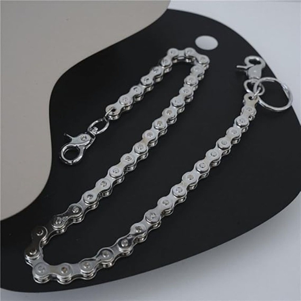 Hip-Hop-Stil Silberne Taillenk – Bicycle Chain Bewertung und Preis