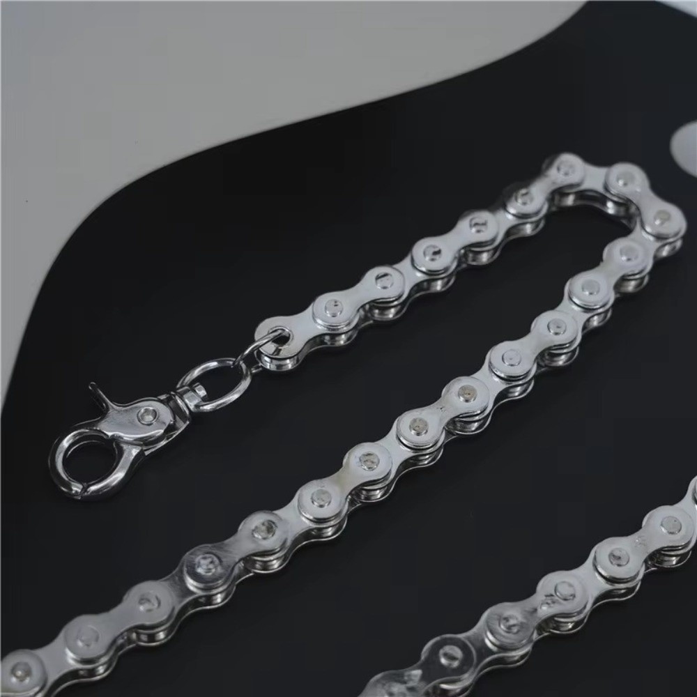 Hip-Hop-Stil Silberne Taillenk – Bicycle Chain Bewertung und Preis